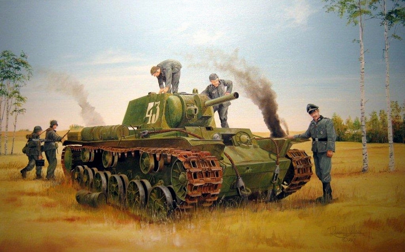 1/35 ソビエト軍 KV-8重戦車