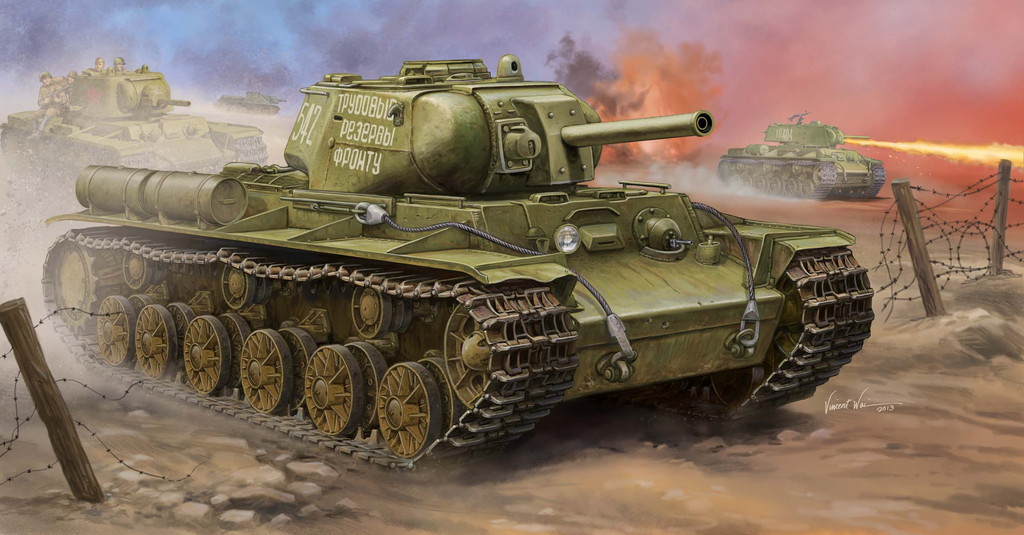 1/35 ソビエト軍 KV-8S 火炎放射戦車