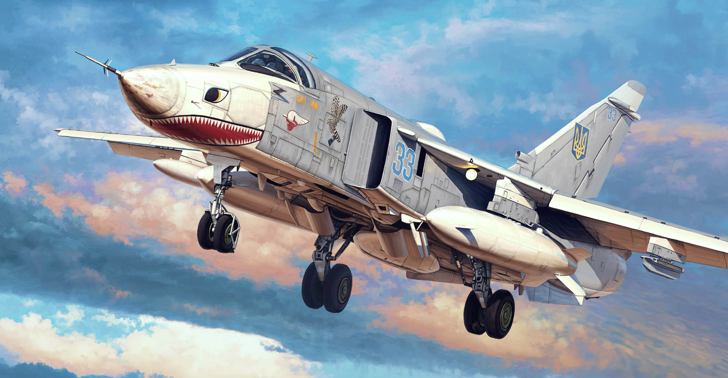 1/72 ロシア空軍 Su-24MR フェンサーE 1/72 ロシア空軍 Su-24MR フェンサーE