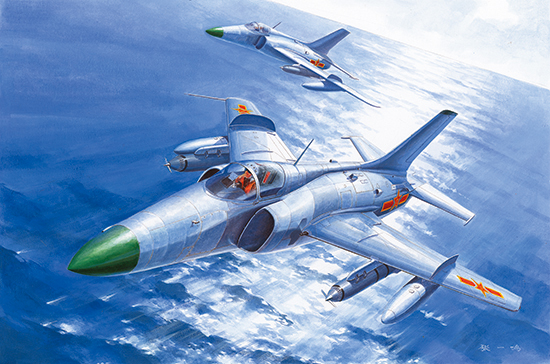 1/72 中国空軍 ファンタン Q-5攻撃機 1/72 中国空軍 ファンタン Q-5攻撃機