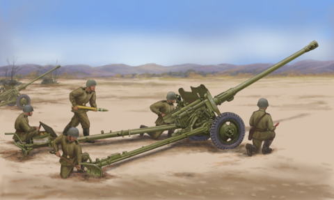 1/35 ソビエト軍 85mm師団砲 D-44