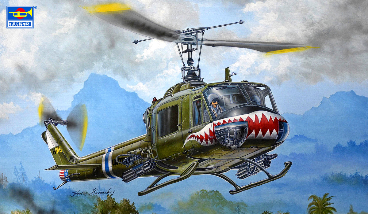 1/35 UH-1B ヒューイ ガンシップ 1/35 UH-1B ヒューイ ガンシップ