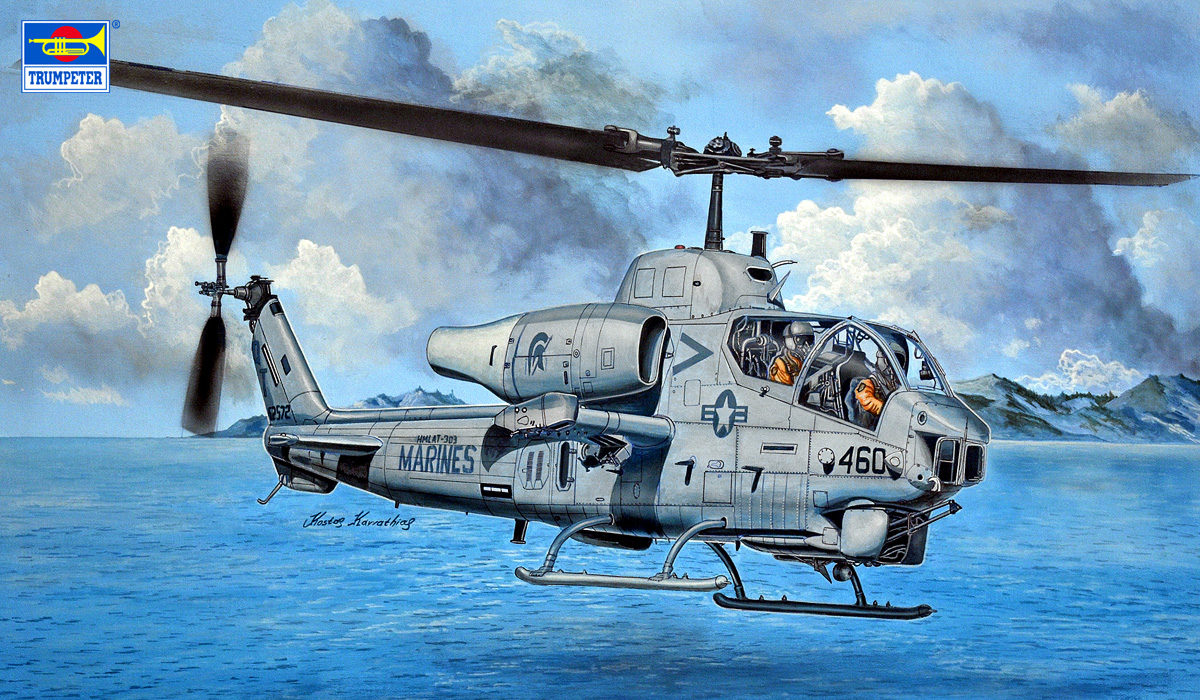 1/35 AH-1W スーパーコブラ 排気口改修型 1/35 AH-1W スーパーコブラ 排気口改修型