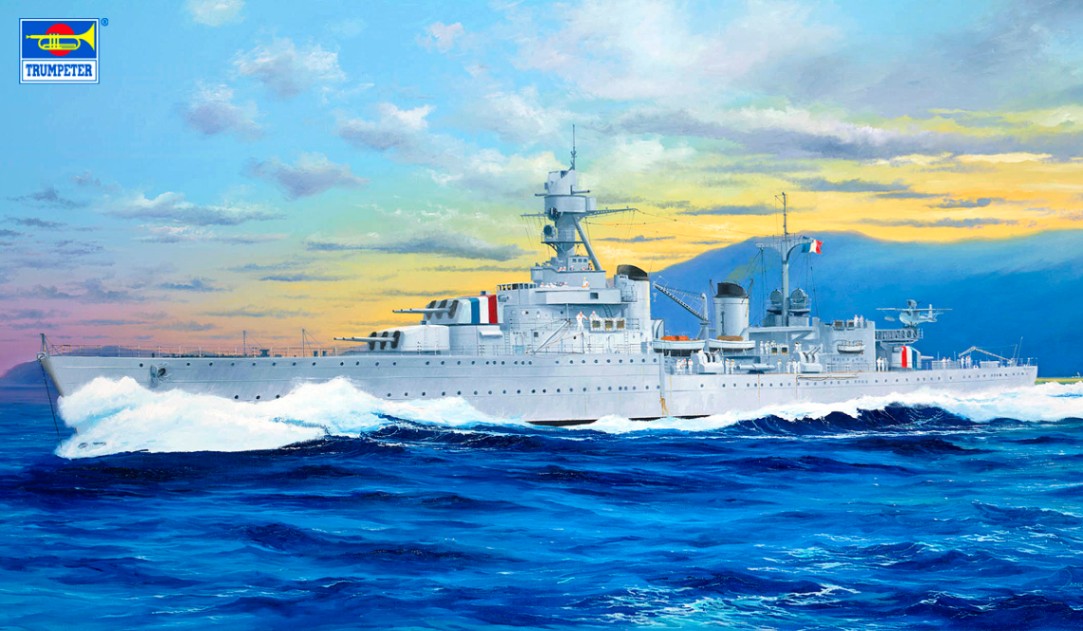 1/350 フランス海軍 軽巡洋艦 マルセイエーズ