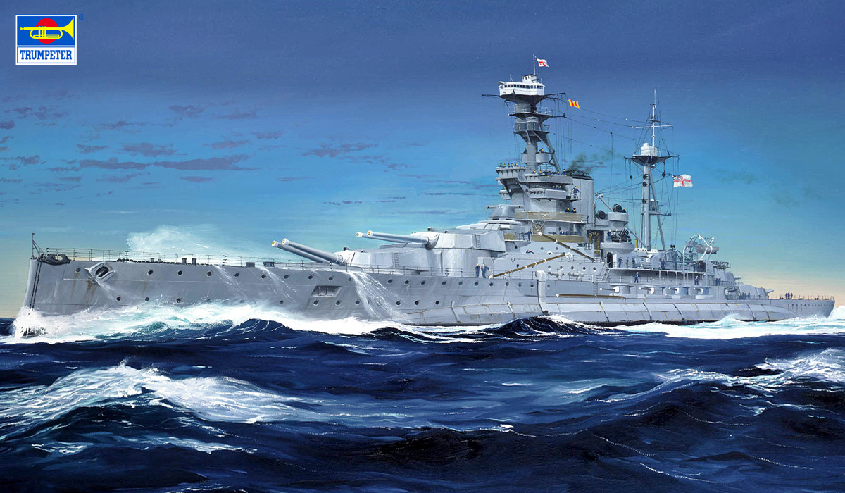 1/350 イギリス海軍 戦艦 HMS ロイヤル・オーク 1/350 イギリス海軍 戦艦 HMS ロイヤル・オーク