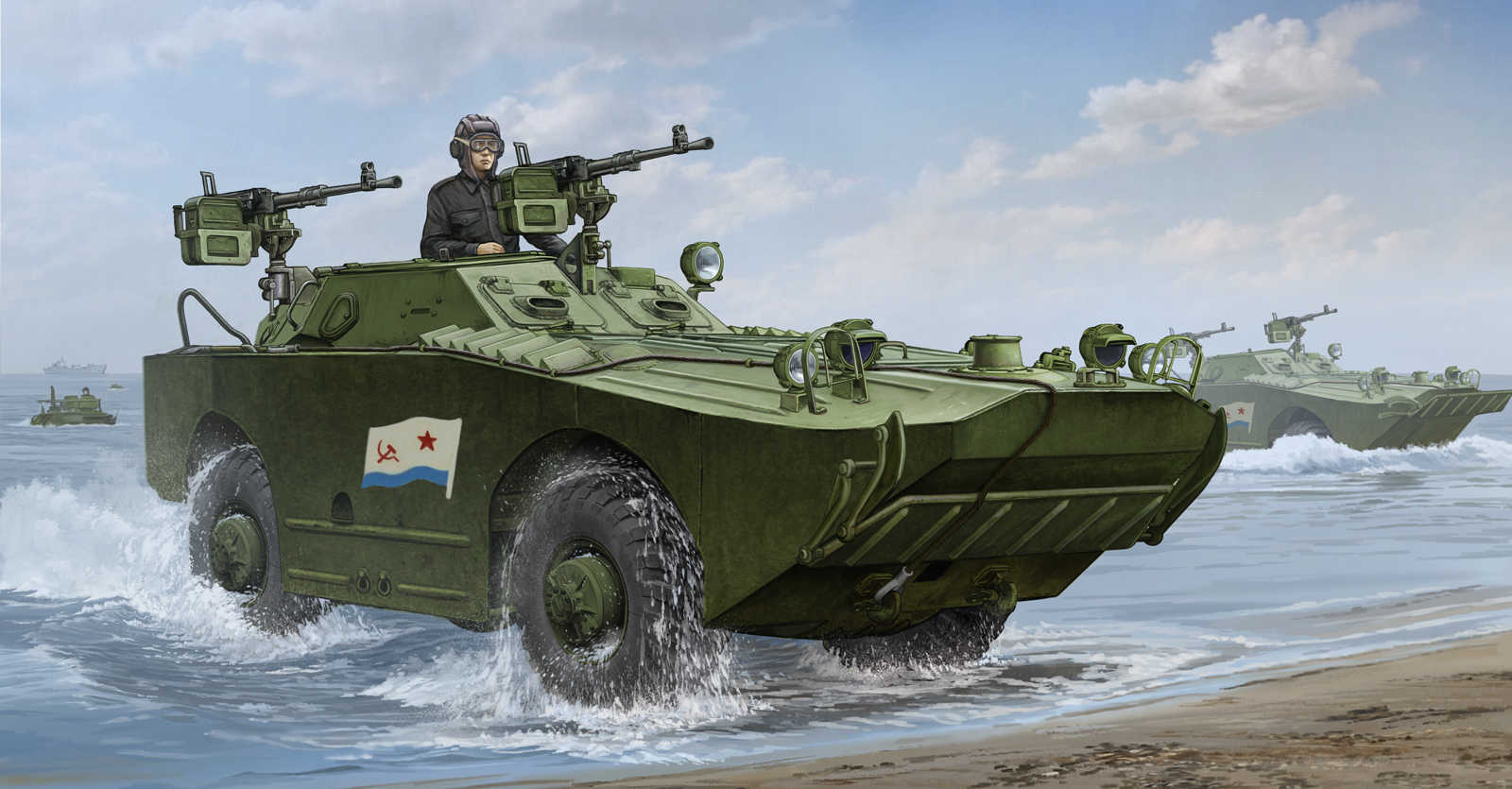 1/35 ソビエト軍 BRDM-1 軽装甲偵察車