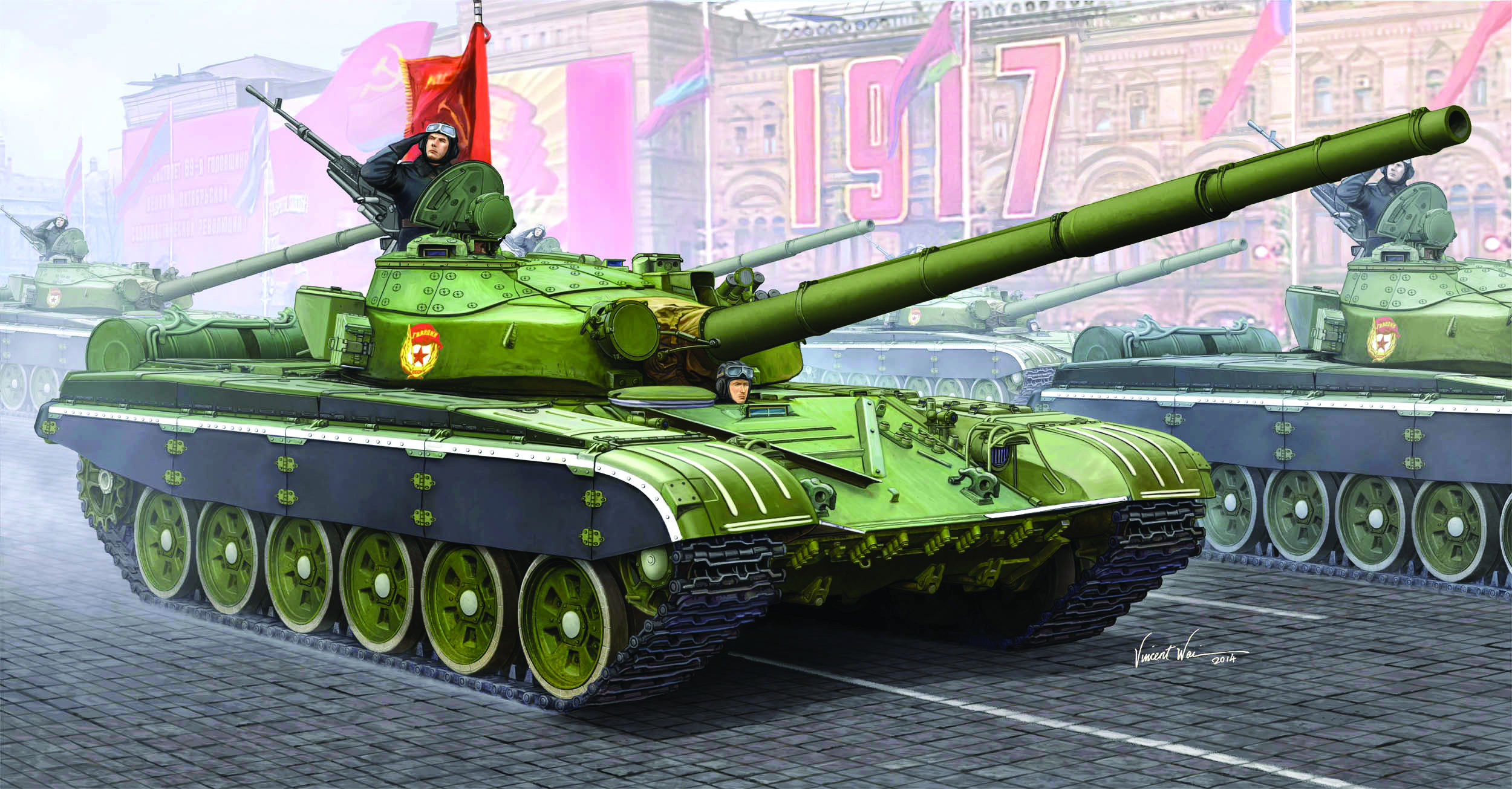 1/35 ソビエト軍 T-72B 主力戦車