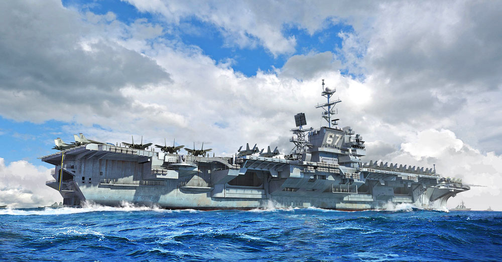 【予約する】 1/700 アメリカ海軍 空母 CV-67 ジョン・F・ケネディ 【予約する】 1/700 アメリカ海軍 空母 CV-67 ジョン・F・ケネディ