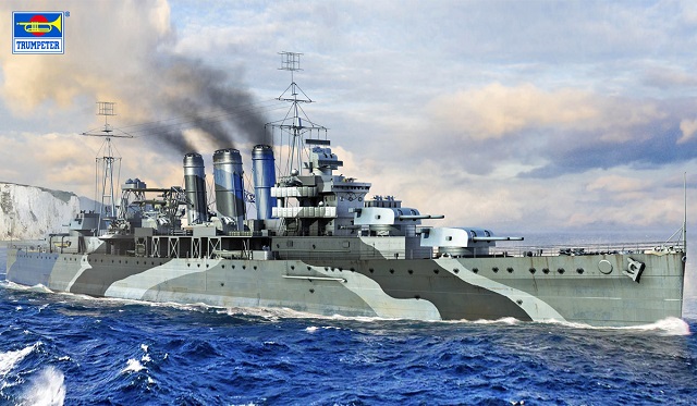 【予約する】　1/700 イギリス海軍 重巡洋艦 HMS ケント