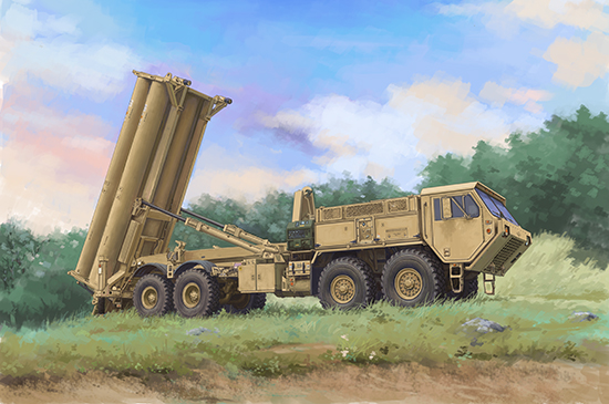 【予約する】　1/72 THAAD 弾道弾迎撃ミサイルシステム