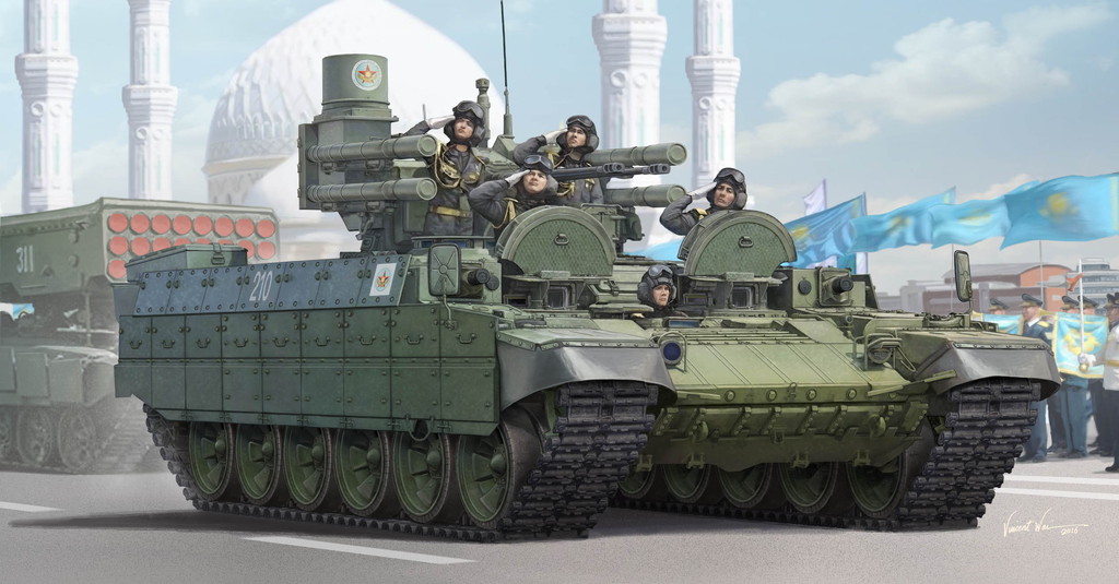 1/35 カザフスタン共和国軍 BMP-T 戦車支援戦闘車