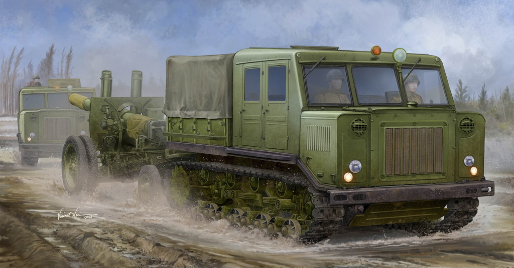1/35 ソビエト軍 砲兵トラクター "AT-S"