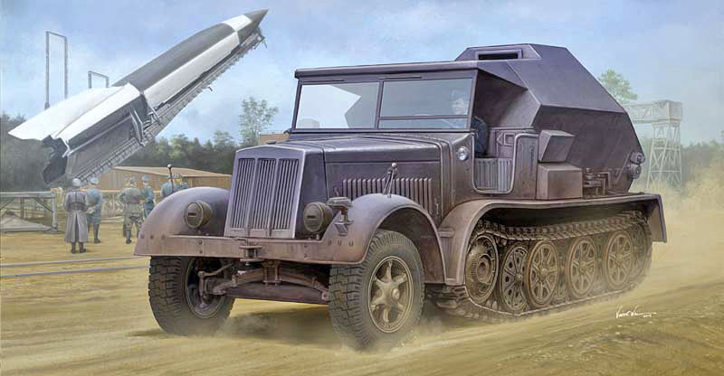 【予約する】 1/35 ドイツ軍 Sdkfz.7/3 8tハーフトラック V2ロケット管制車 【予約する】 1/35 ドイツ軍 Sdkfz.7/3 8tハーフトラック V2ロケット管制車