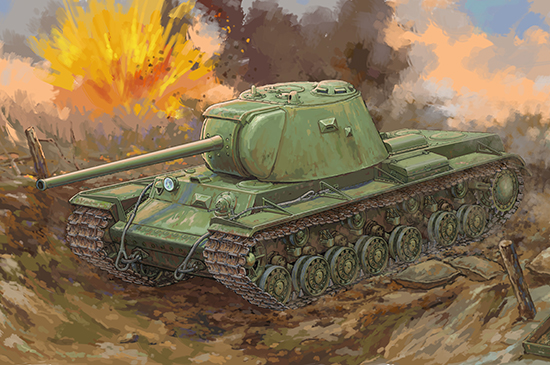 1/35 ソビエト軍 KV-3重戦車