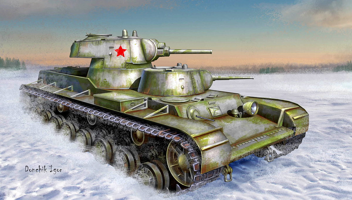 1/35 ソビエト軍 SMK多砲塔重戦車
