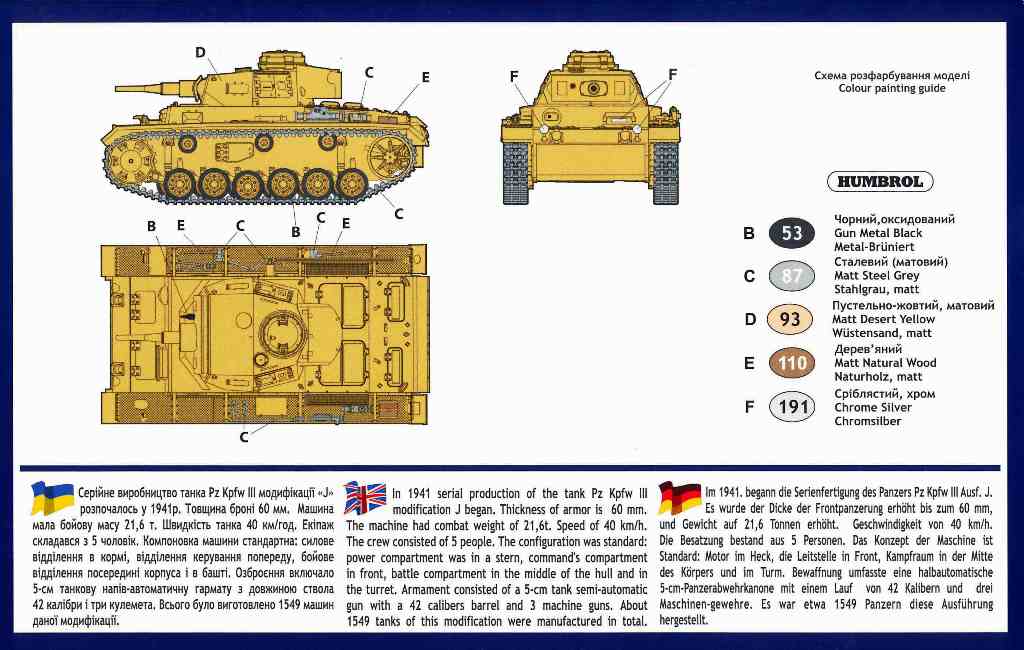 1/72　独・III号戦車J型
