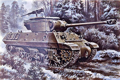 1/72　M36B2ジャクソン駆逐戦車90mm対戦車砲