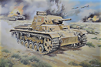 1/72　独・III号戦車H型