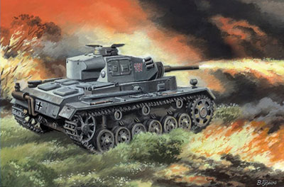 1/72　独・III号M型火焔放射戦車