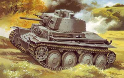 1/72　独・LT.vz38 軽戦車
