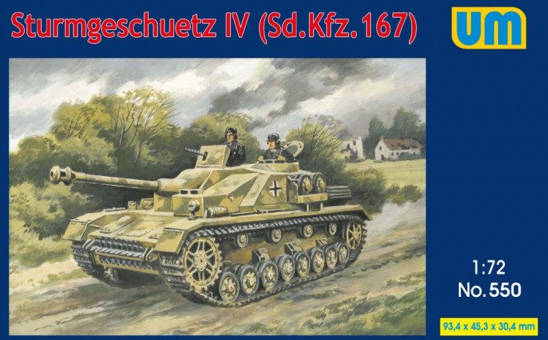 1/72　独・IV号突撃砲・Sd.kfz.167