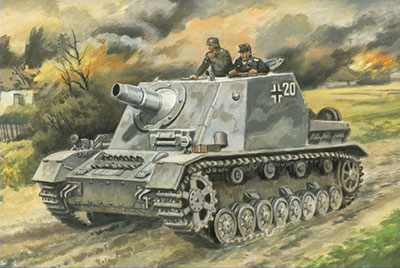 1/72　独・IV号突撃戦車ブルムベア初期型・Sd.kfz.166