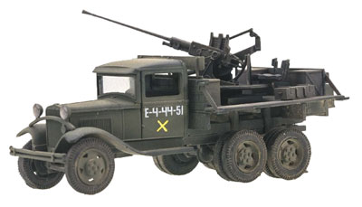1/72 露・GAZ-AAA6輪トラック搭載25mm対空砲72K型 1/72 露・GAZ-AAA6輪トラック搭載25mm対空砲72K型