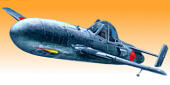 1/72　海軍特別攻撃機 ”桜花” 四三型 複座練習機 - ウインドウを閉じる