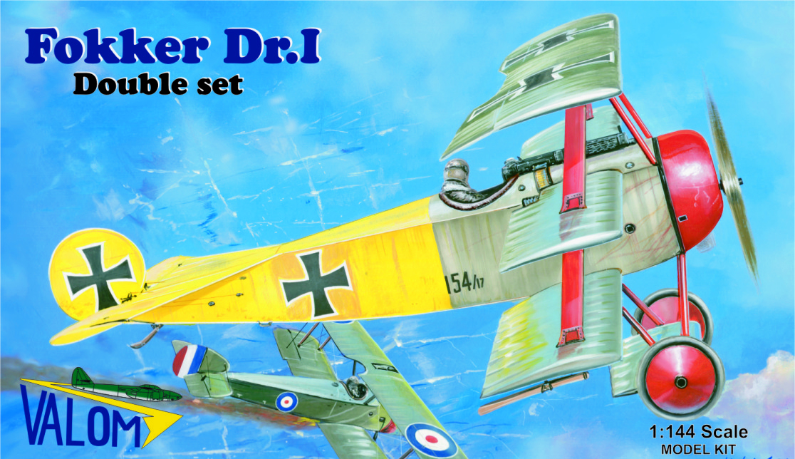 1/144　ファッカー Dr. I Fokker Dr.I (double set)