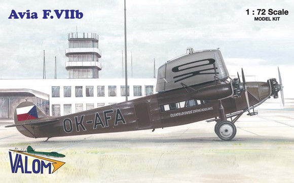 1/72 　アヴィア F.VIIb チェコスロバキア 旅客機