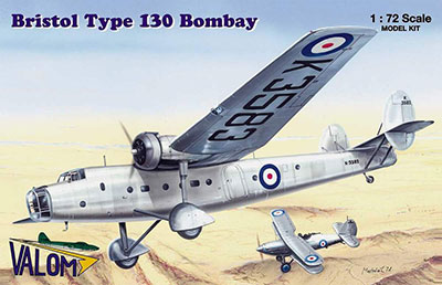 1/72　ブリストル ボンベイ Bristol Type 130 Bombay