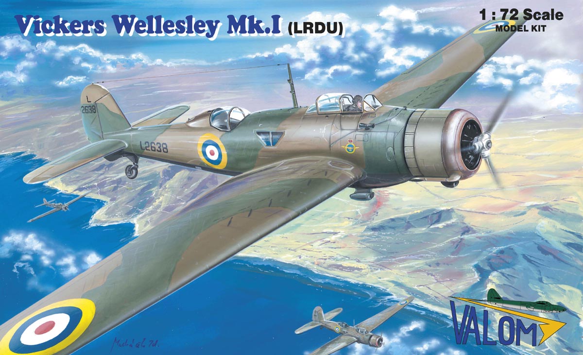 1/72　Vickers Wellesley Mk.I (LRDU)