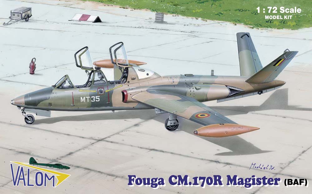 1/72　Fouga CM.170R Magister (BAF)