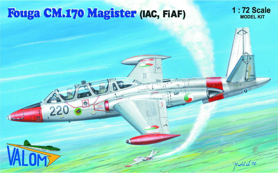 1/72　Fouga CM.170 Magister (IAC, FiAf)