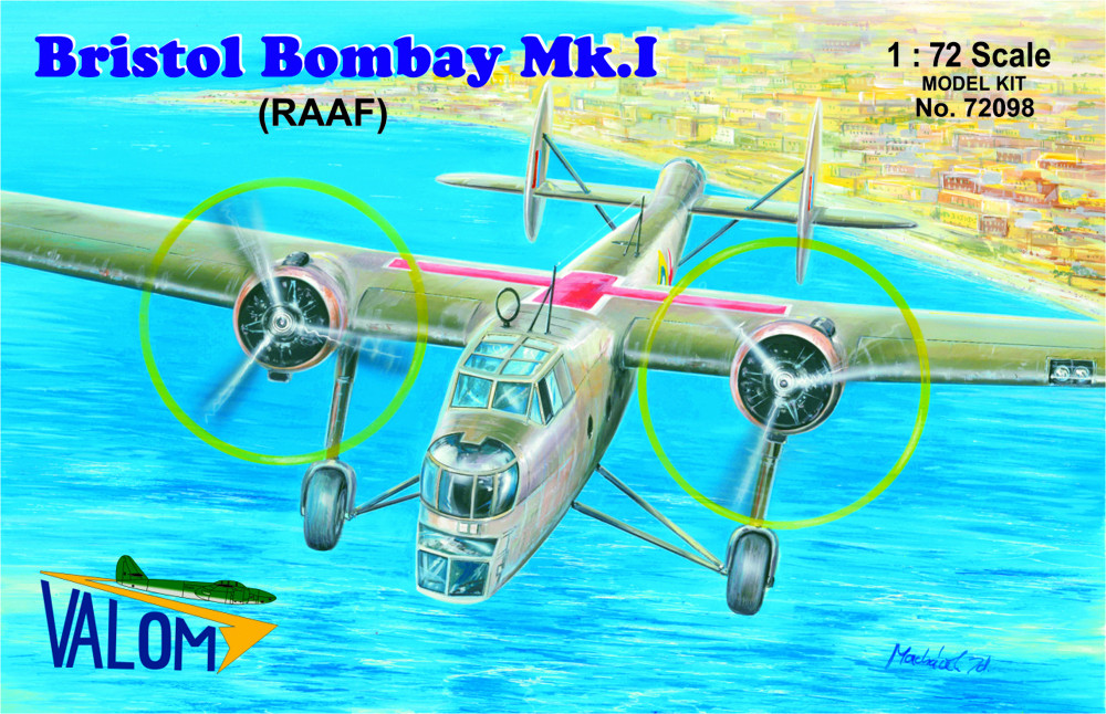 1/72　Bristol Bombay Mk.I (RAAF) RAAF, 1.AAU 1943 from Italy