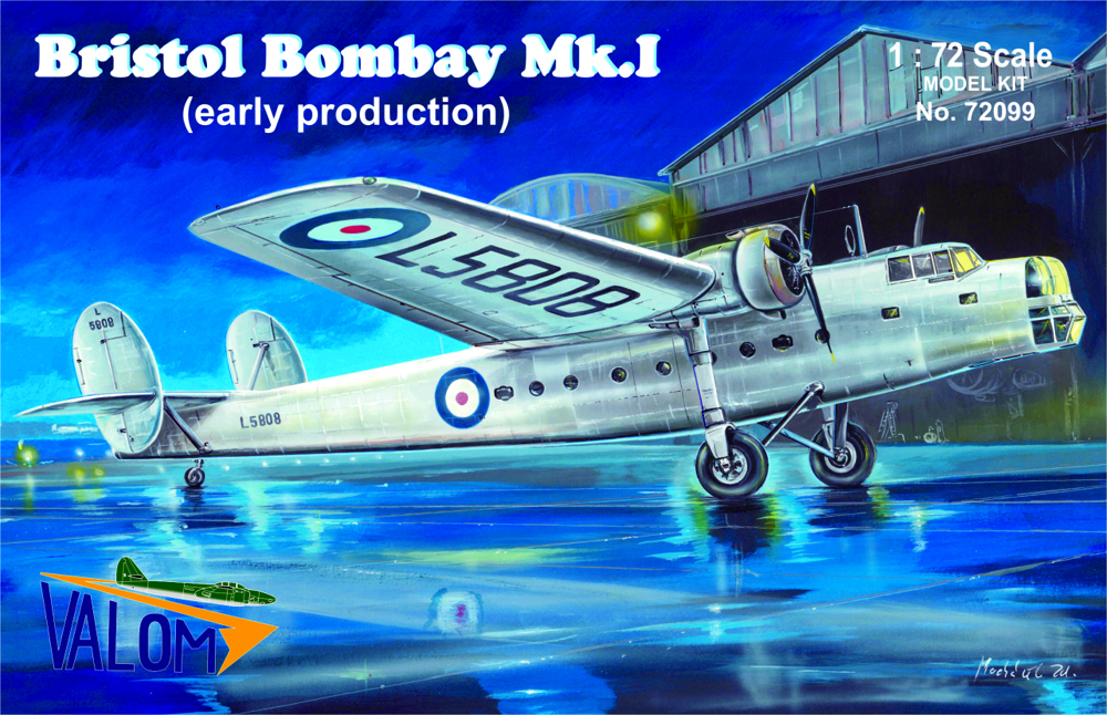 1/72　Bristol Bombay Mk.I (early production) - two marking of RAF