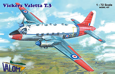 1/72　ビッカース ヴァレッタ T.3 練習機 - ウインドウを閉じる