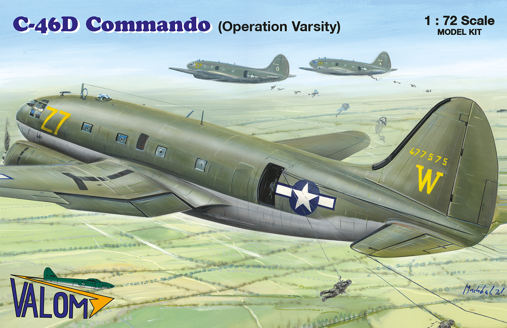 1/72 C-46D コマンドー ｢ヴァーシティー作戦｣