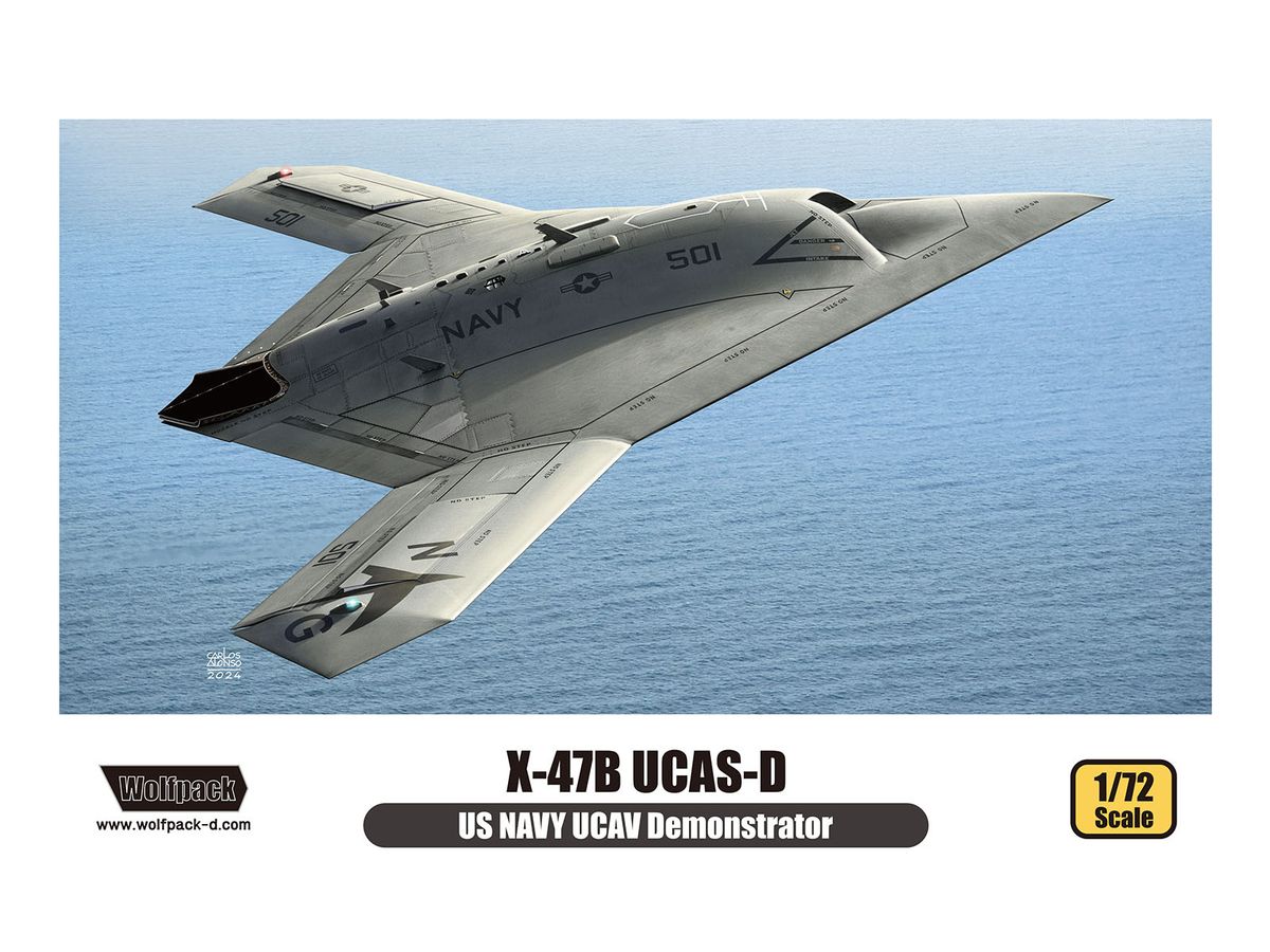 1/72 X-47B UCAS-D (プレミアムエディションキット) 1/72 X-47B UCAS-D (プレミアムエディションキット)