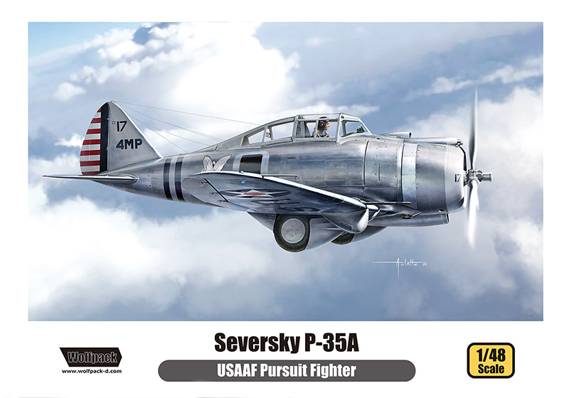 1/48 セバスキー P-35A USAAF (プレミアムエディションキット) - ウインドウを閉じる