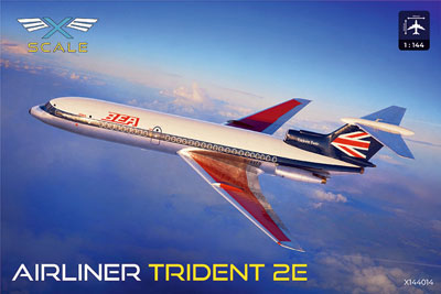 1/144 HS-121 トライデント 2E 1/144 HS-121 トライデント 2E