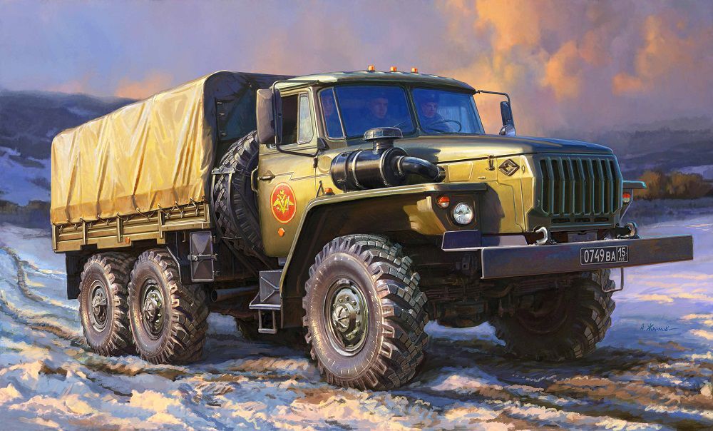 1/35 ウラル-4320 トラック 1/35 ウラル-4320 トラック