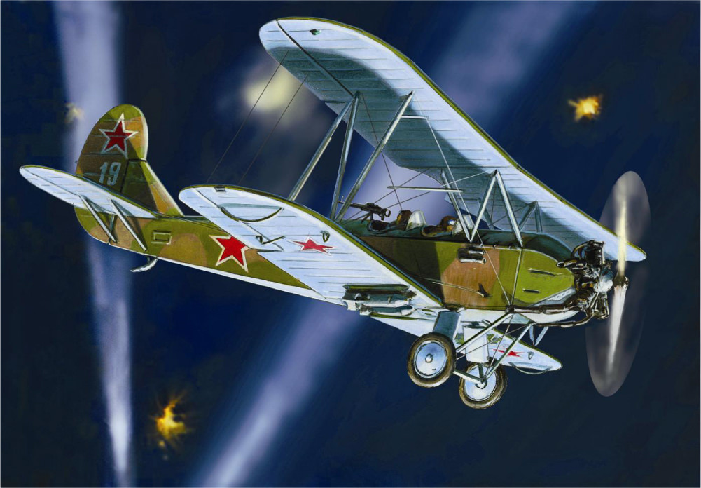 1/144　ポリカルポフ PO-2 ソビエト練習機