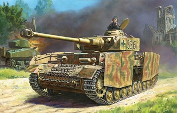 1/100 ドイツ IV号戦車　H型