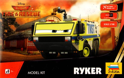 1/100　Ryker from Disney Planes fire & Rescue (No glue required)