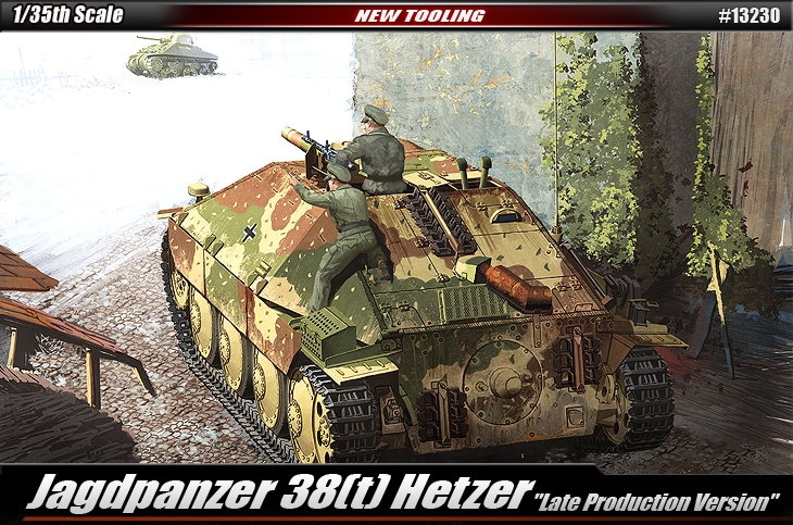 1/35 ヘッツァー軽駆逐戦車 後期生産型