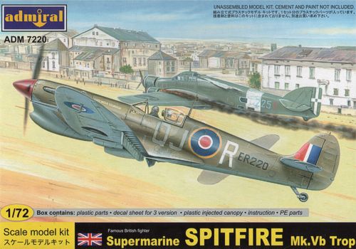 1/72 スピットファイア Mk.Vb Trop <熱帯仕様> 1/72 スピットファイア Mk.Vb Trop <熱帯仕様>