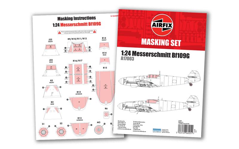 【予約する】 1/24 Bf109G-5/G-6用 マスキングセット 【予約する】 1/24 Bf109G-5/G-6用 マスキングセット