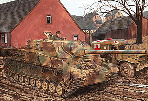 1/35 ドイツ軍 IV号駆逐戦車 L/70(A) ツヴィッシェンレーズンク マジックトラック&アルミ砲身&戦車兵フィギュア付