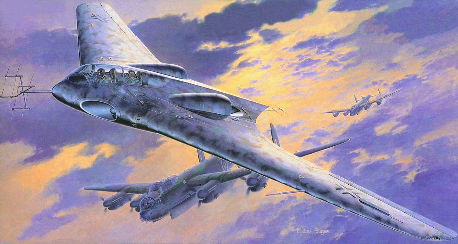 1/48 WW.II ドイツ空軍 ホルテン Ho229B 夜間戦闘機型 1/48 WW.II ドイツ空軍 ホルテン Ho229B 夜間戦闘機型